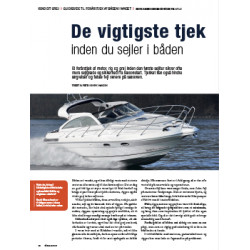 De vigtigste tjek inden du sejler i båden